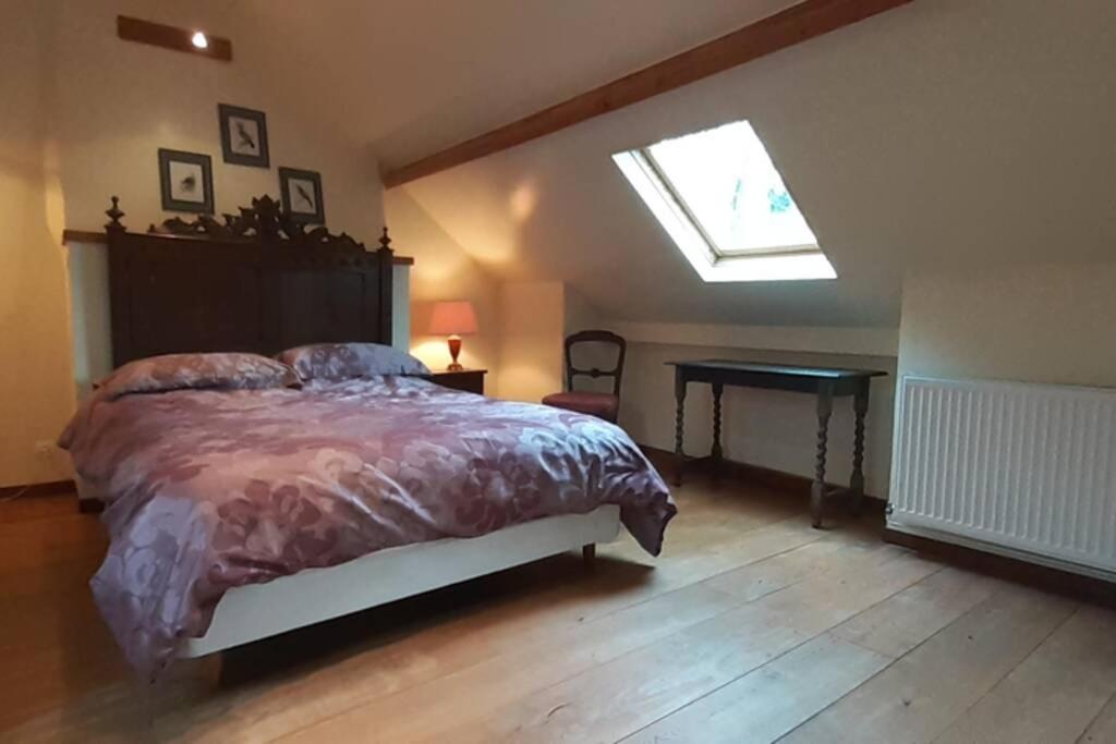 Private Farmhouse For Six In The Countryside Saint-Pierre-sur-Orthe Ngoại thất bức ảnh